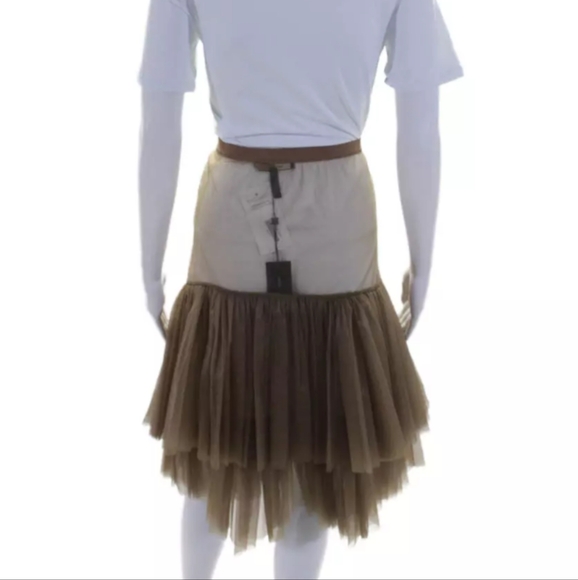 Brown Layered Tulle Tan color Skirt ♥️ - Picture 3 of 6